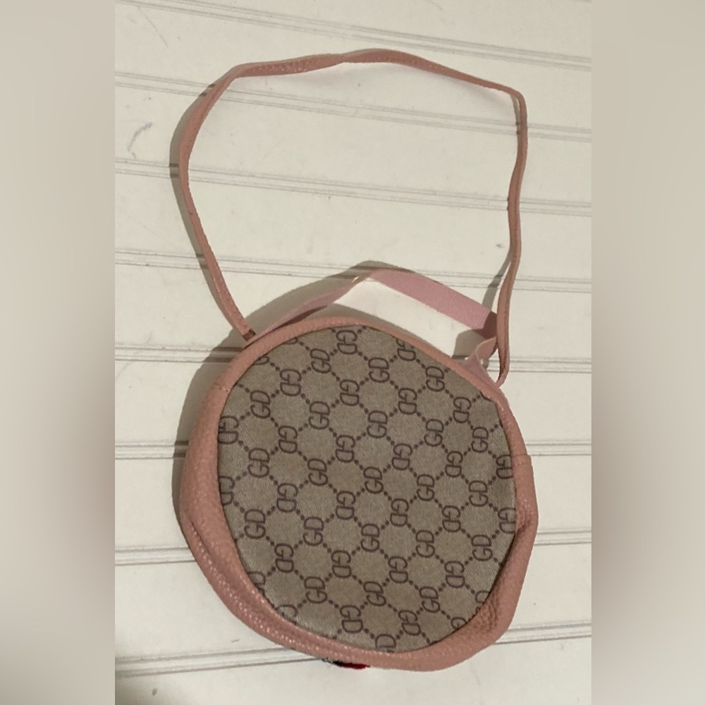 Fashion‎ Women’s Purse Round Popular Shape Tiger Head PU Leather - Pink Mini Bag - Picture 3 of 7